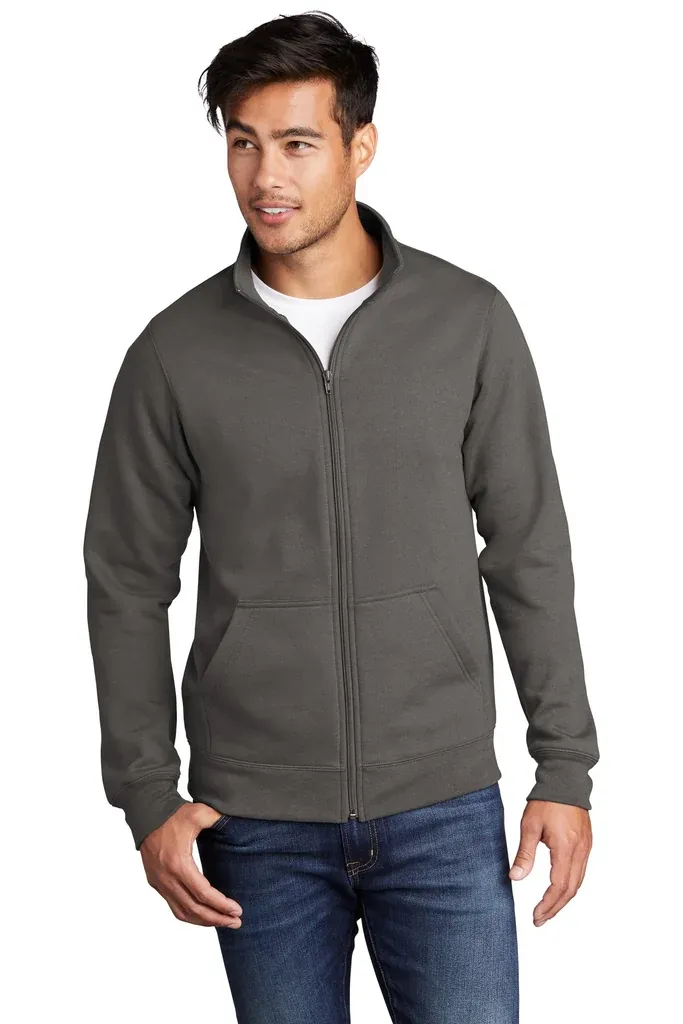 Port & Co Core Fleece Cadet Full-Zip Sweatshirt PC78FZ