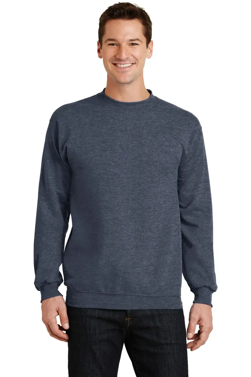 Port & Co Core Fleece Crewneck Sweatshirt. PC78 - additional view 9