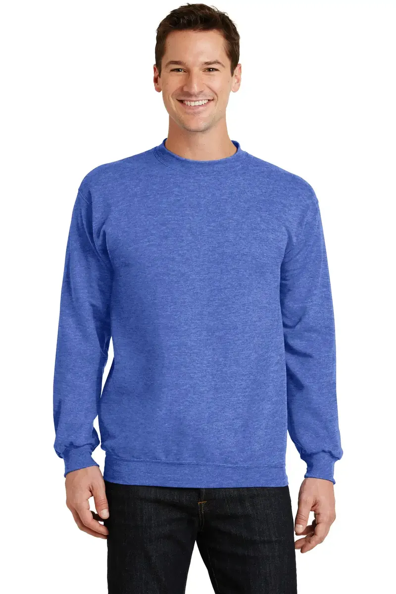 Port & Co Core Fleece Crewneck Sweatshirt. PC78 - additional view 14