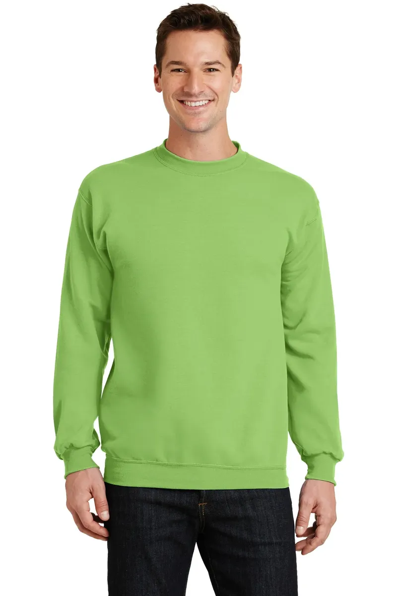 Port & Co Core Fleece Crewneck Sweatshirt. PC78 - additional view 3