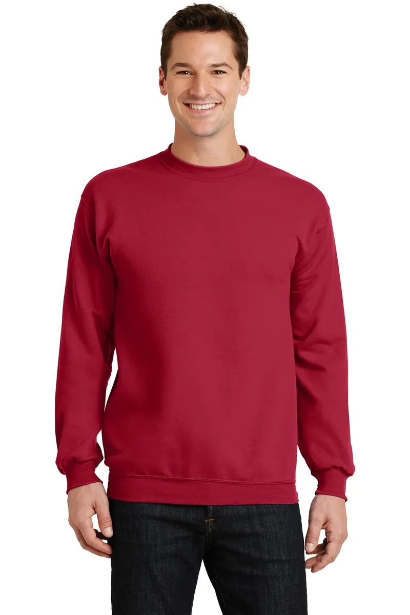 Port & Co Core Fleece Crewneck Sweatshirt. PC78 - additional view 13