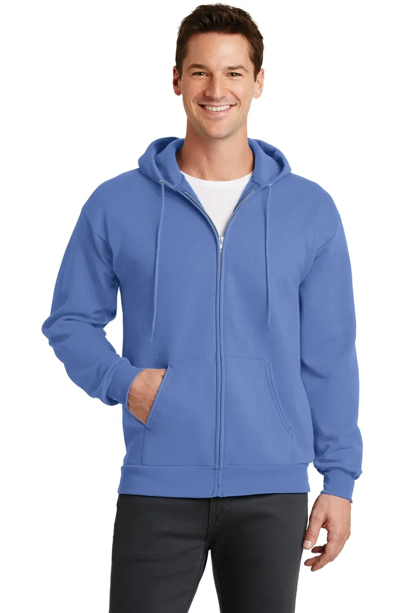 Port & Co Core Fleece Full-Zip Hooded Sweatshirt. PC78ZH - additional view 4