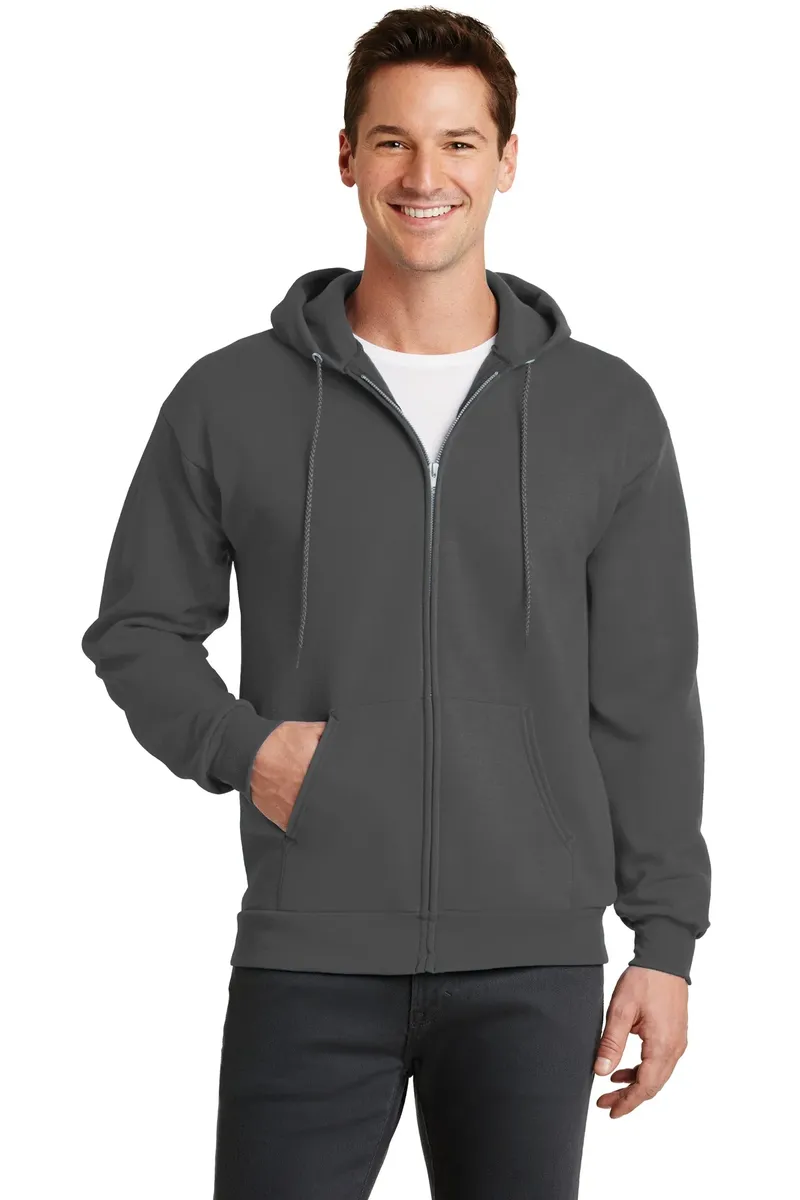 Port & Co Core Fleece Full-Zip Hooded Sweatshirt. PC78ZH - additional view 18