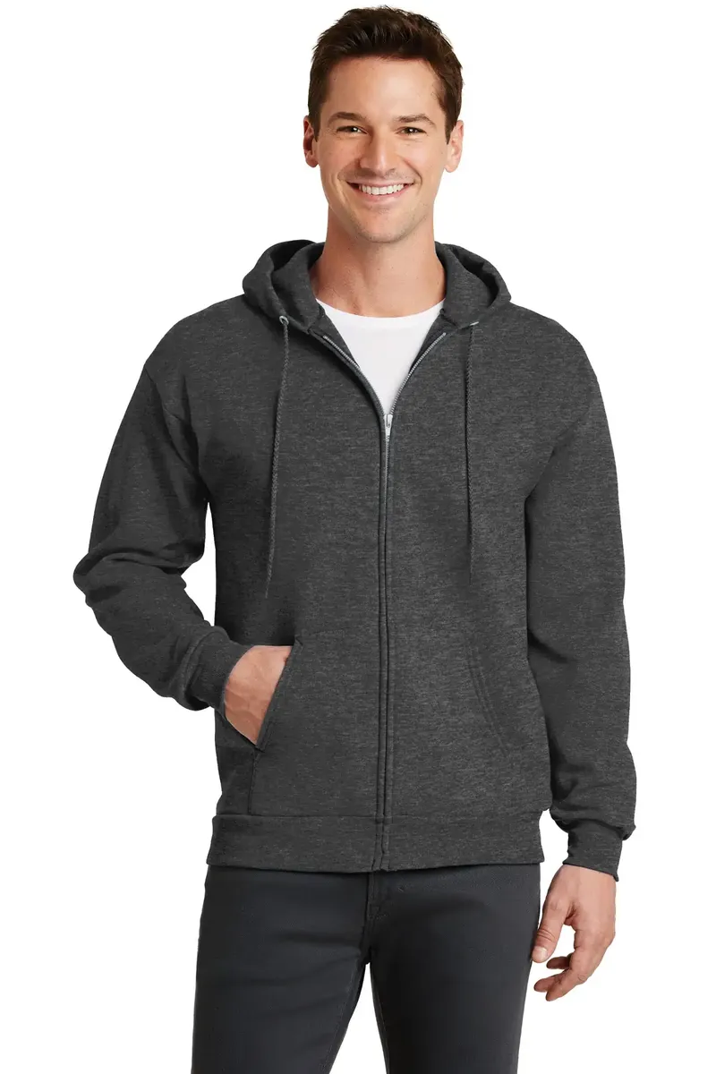 Port & Co Core Fleece Full-Zip Hooded Sweatshirt. PC78ZH - additional view 21