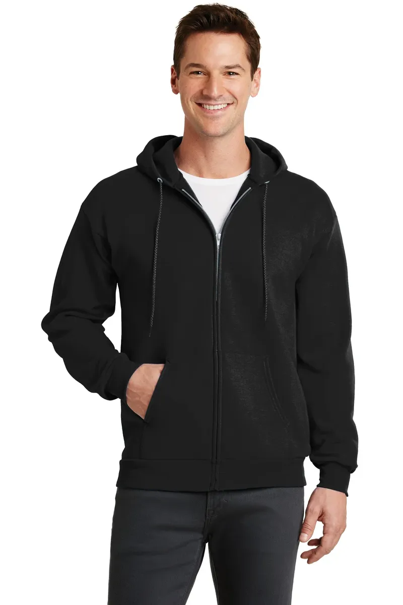 Port & Co Core Fleece Full-Zip Hooded Sweatshirt. PC78ZH - additional view 7