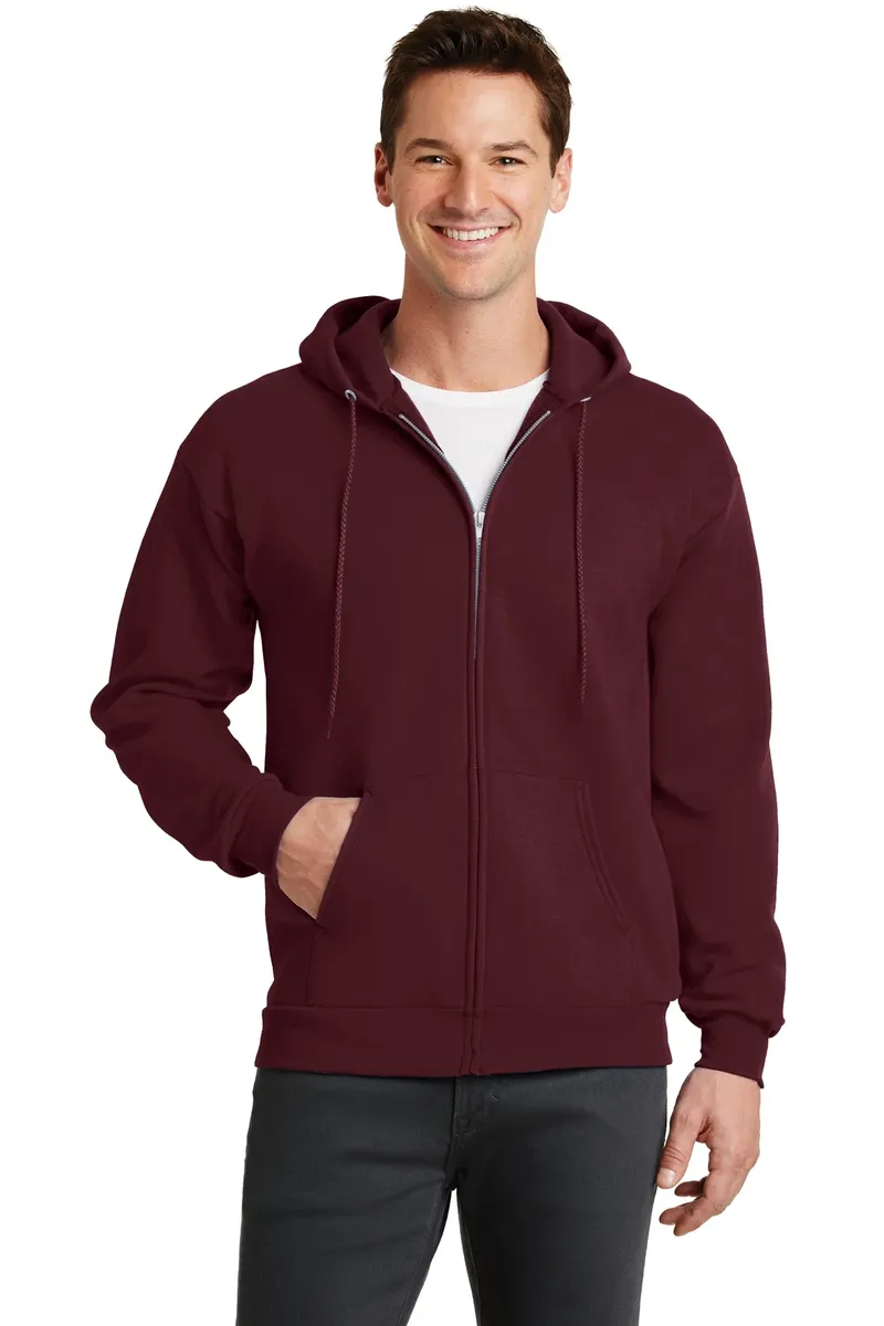 Port & Co Core Fleece Full-Zip Hooded Sweatshirt. PC78ZH - additional view 1