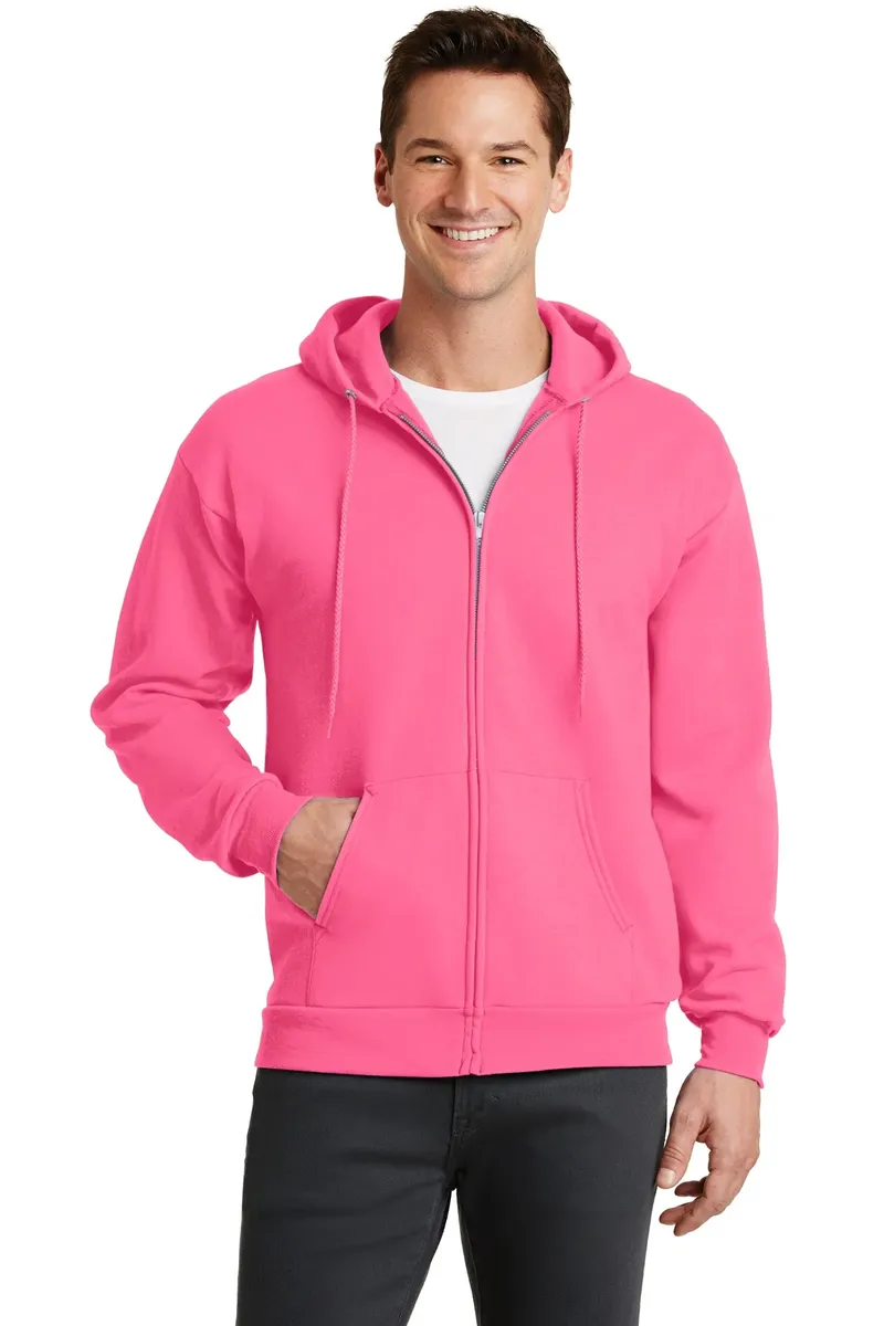 Port & Co Core Fleece Full-Zip Hooded Sweatshirt. PC78ZH - additional view 25