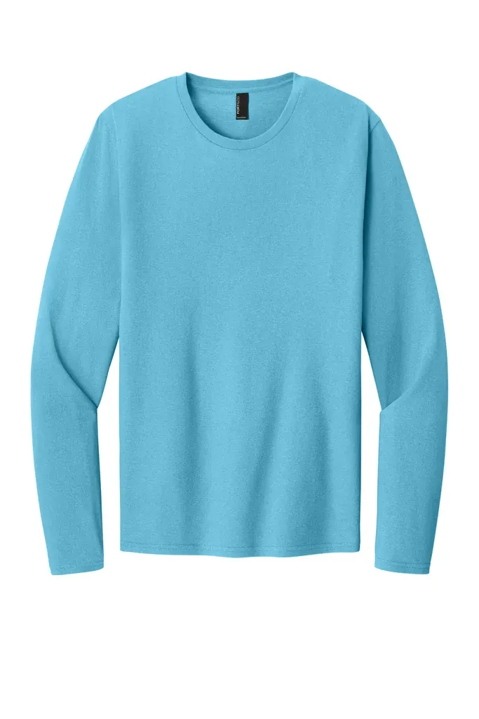 Port & Co Easy Cotton Long Sleeve Tee PC43LS - additional view 2