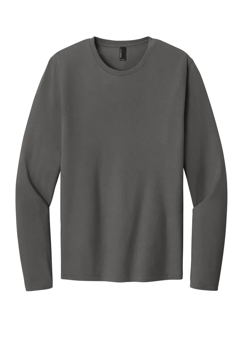Port & Co Easy Cotton Long Sleeve Tee PC43LS - additional view 11