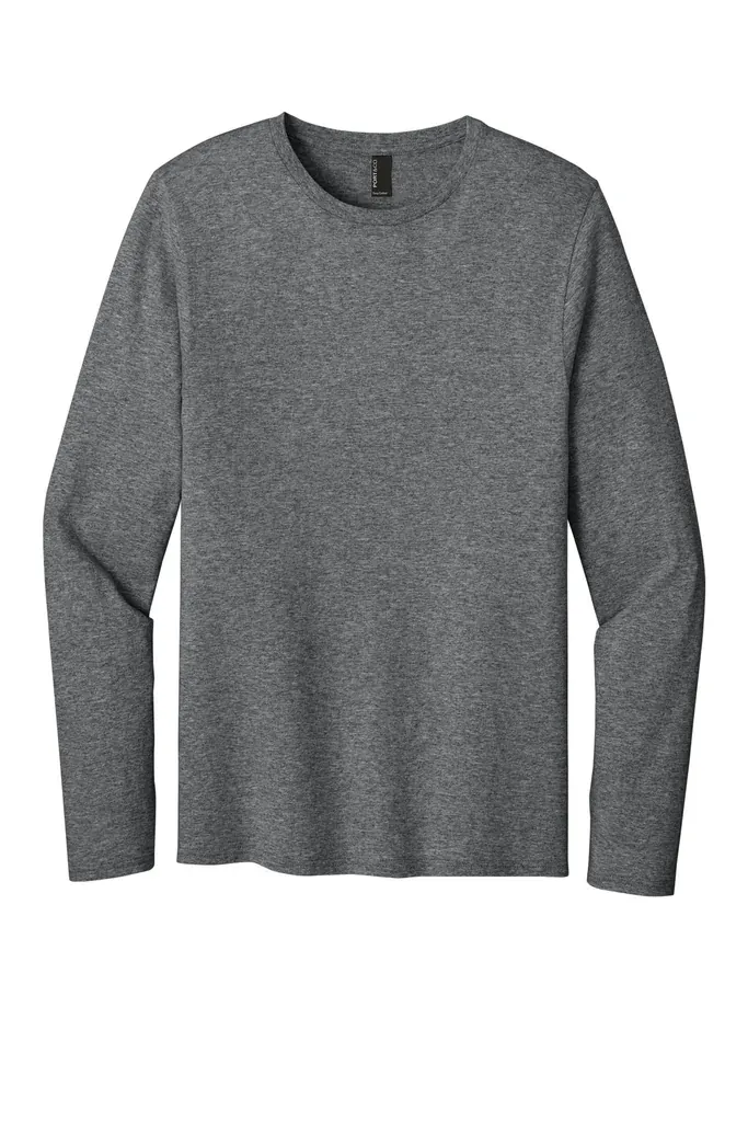 Port & Co Easy Cotton Long Sleeve Tee PC43LS - additional view 12