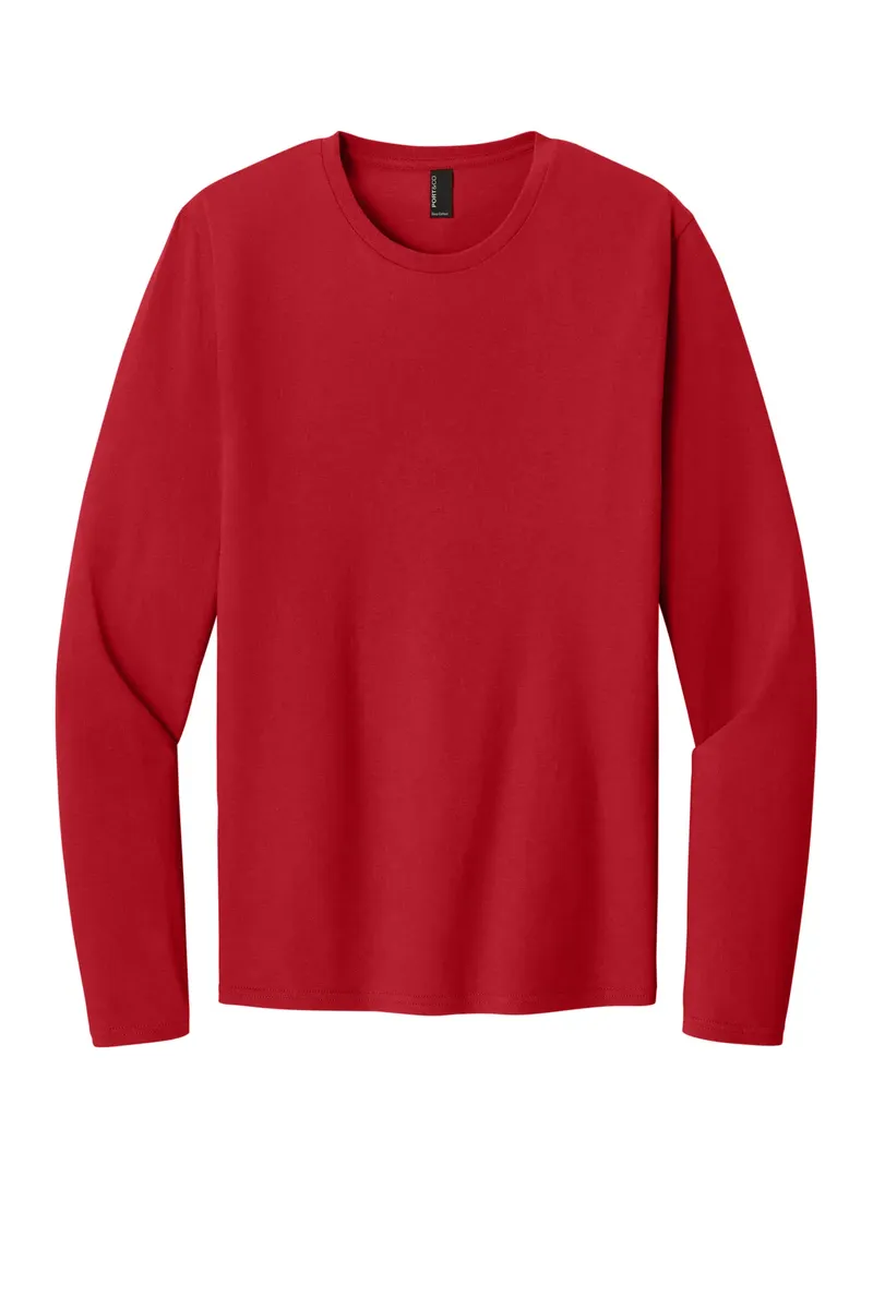 Port & Co Easy Cotton Long Sleeve Tee PC43LS - additional view 13
