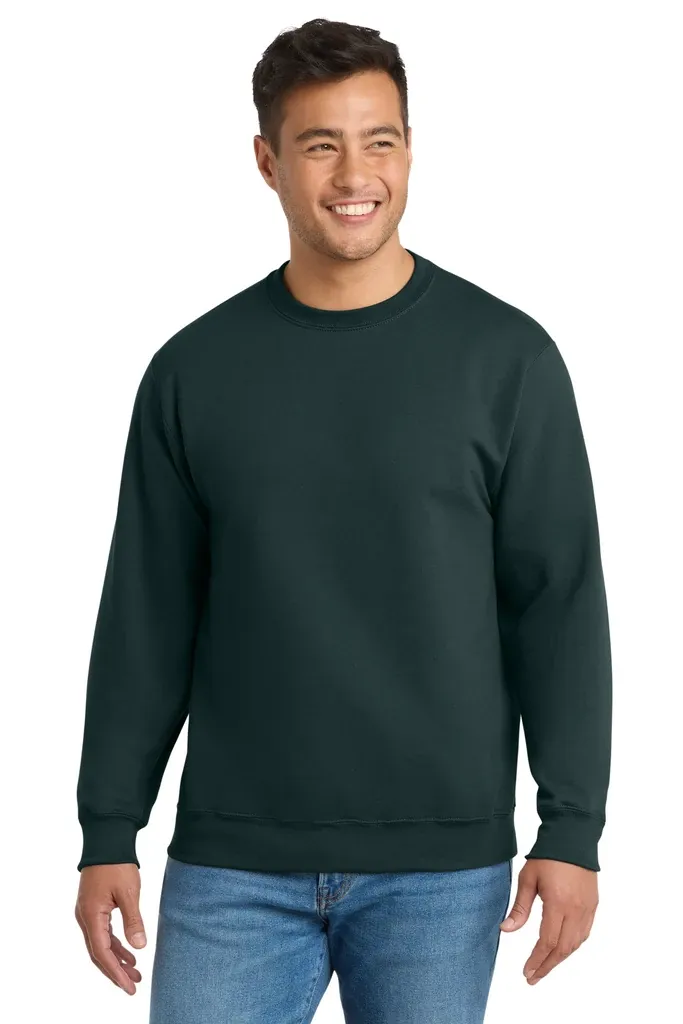 Port & Co Essential Fleece Crewneck Sweatshirt.  PC90 - additional view 11