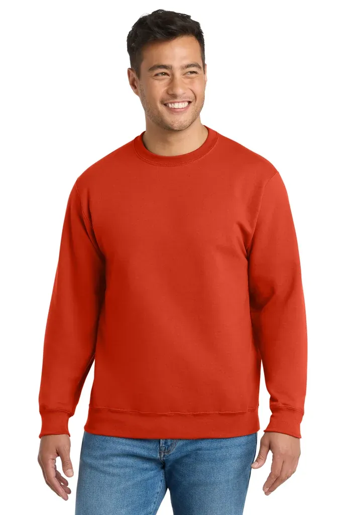Port & Co Essential Fleece Crewneck Sweatshirt.  PC90 - additional view 14
