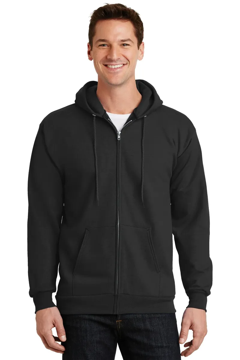 Port & Co Essential Fleece Full-Zip Hooded Sweatshirt.  PC90ZH - additional view 12