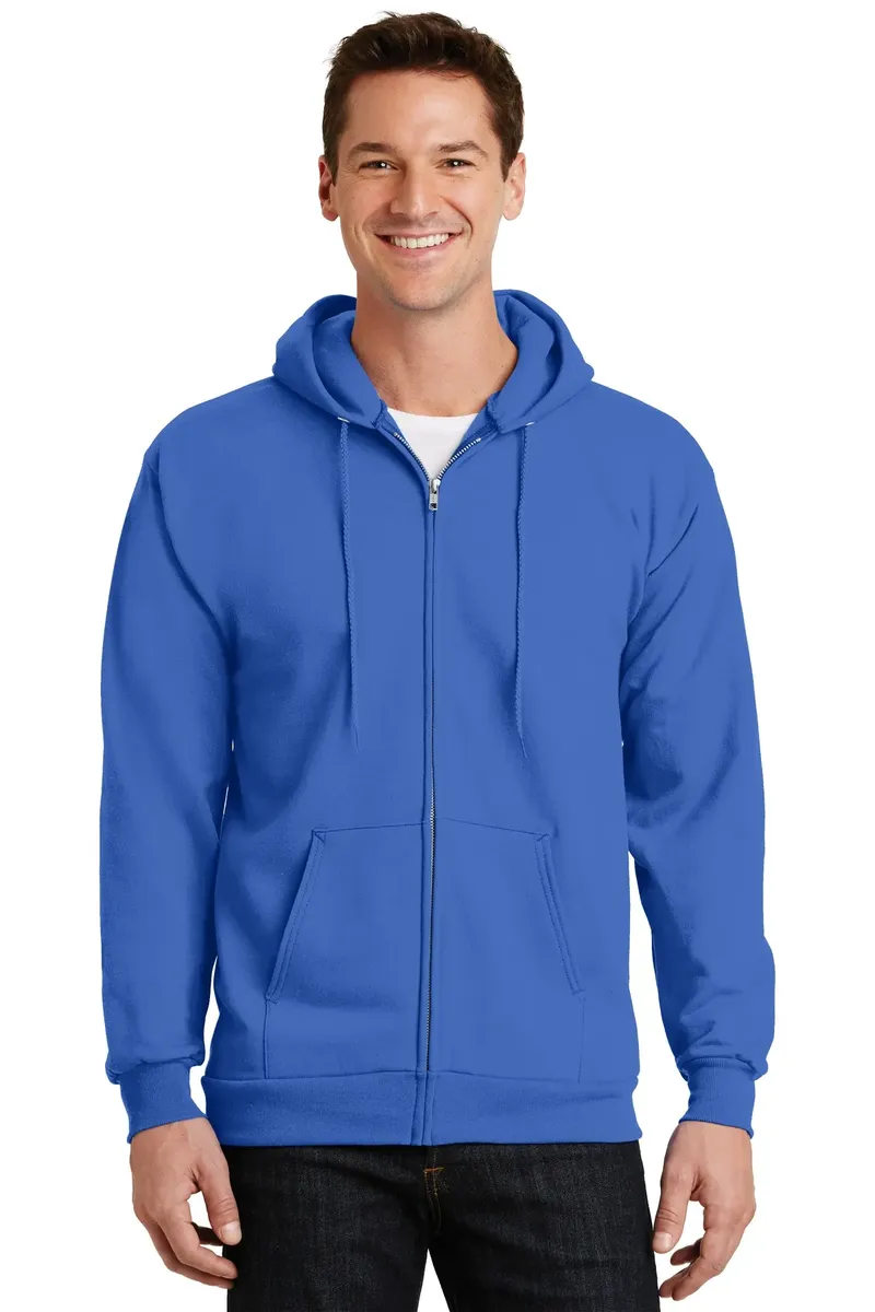 Port & Co Essential Fleece Full-Zip Hooded Sweatshirt.  PC90ZH - additional view 17