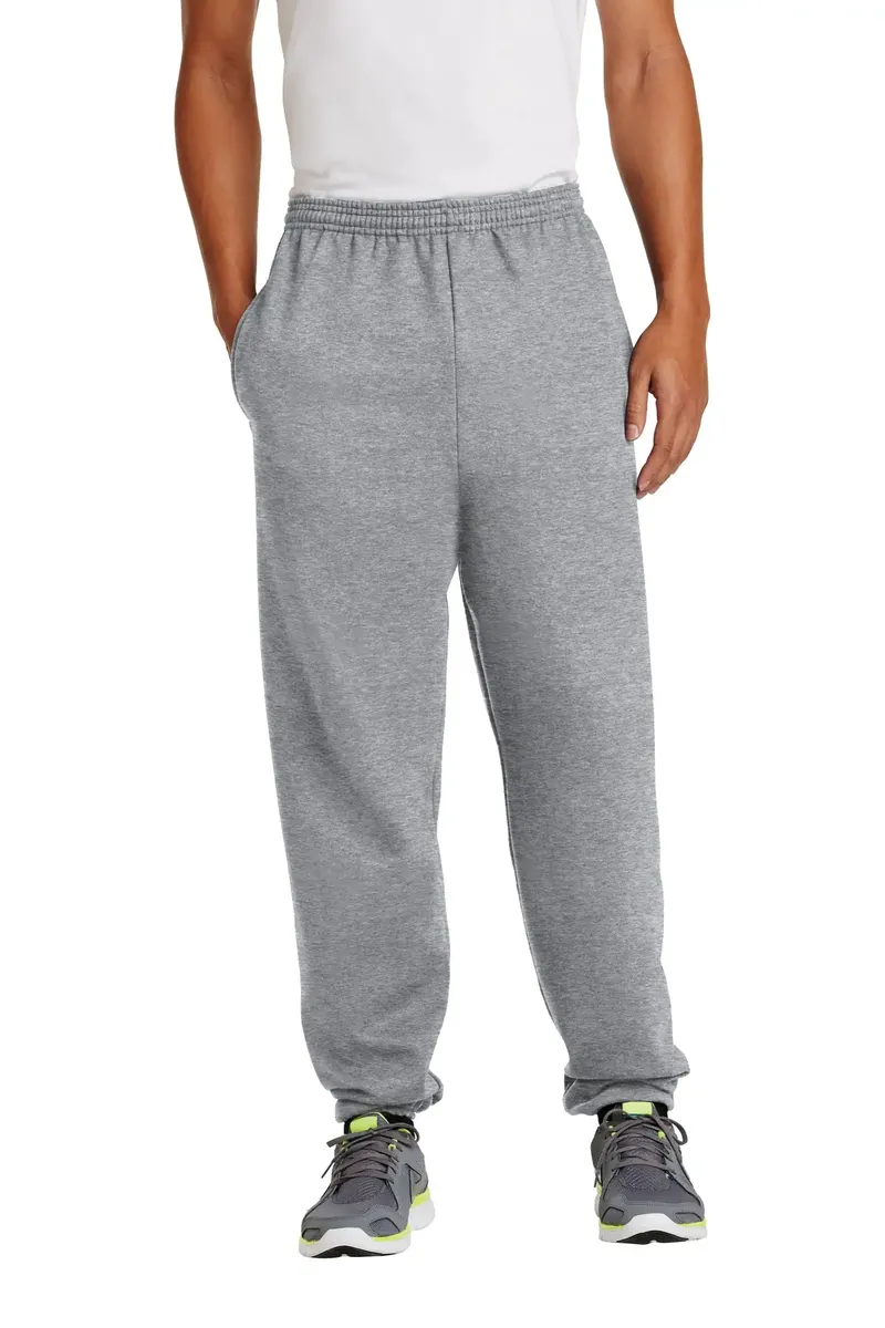 Port & Co Essential Fleece Sweatpant with Pockets.  PC90P - additional view 1