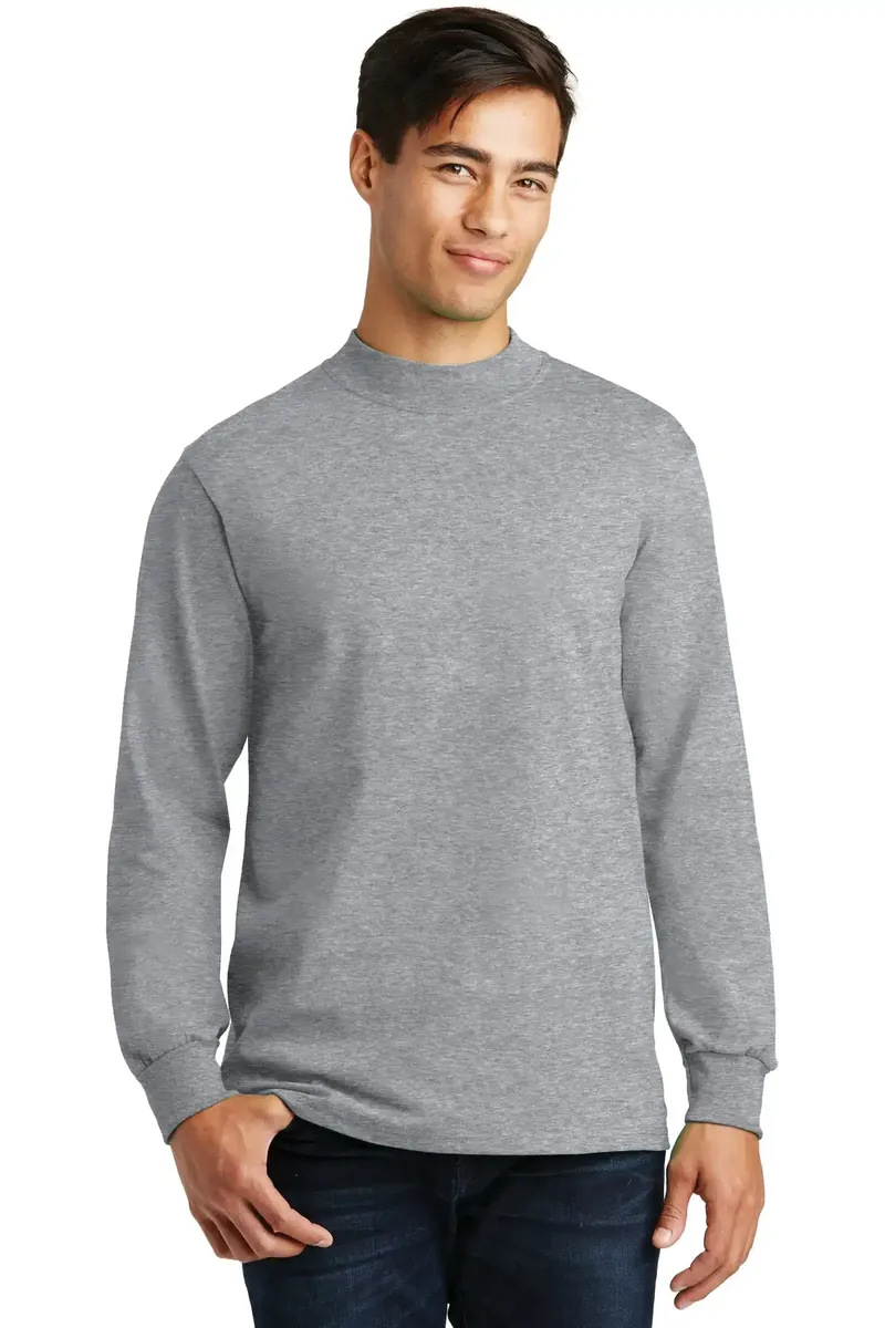 Port & Co Essential Mock Turtleneck.  PC61M - additional view 4