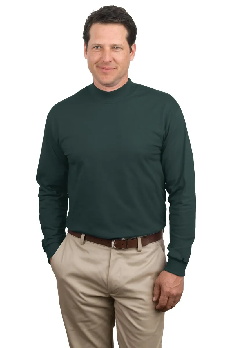 Port & Co Essential Mock Turtleneck.  PC61M - additional view 1