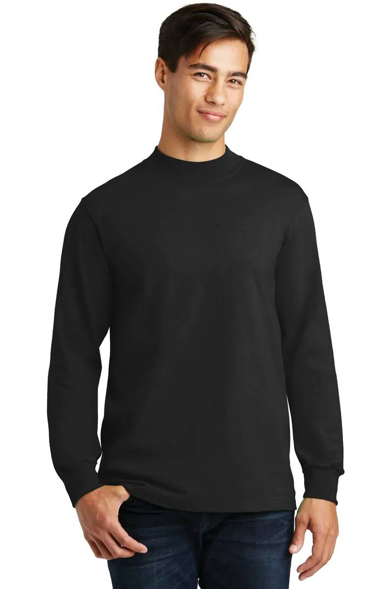 Port & Co Essential Mock Turtleneck.  PC61M - additional view 3