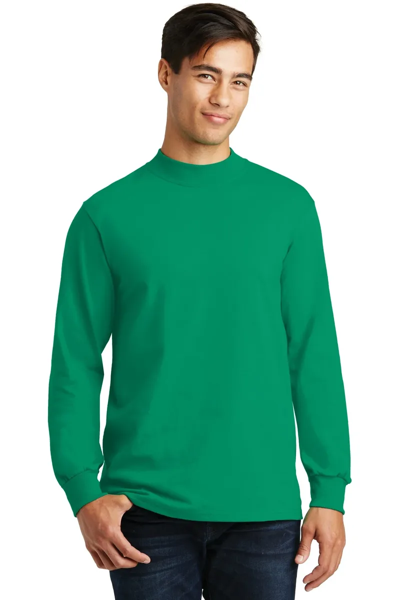 Port & Co Essential Mock Turtleneck.  PC61M - additional view 2