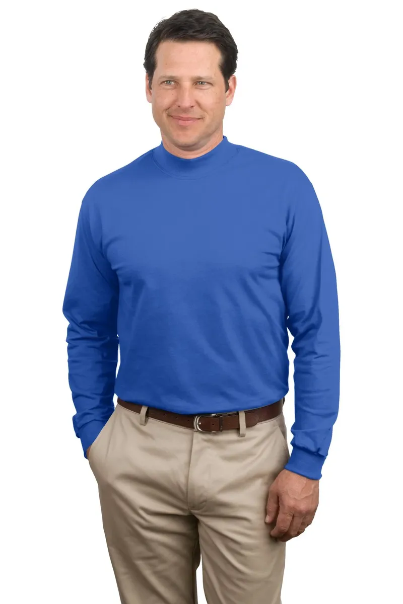 Port & Co Essential Mock Turtleneck.  PC61M - additional view 5