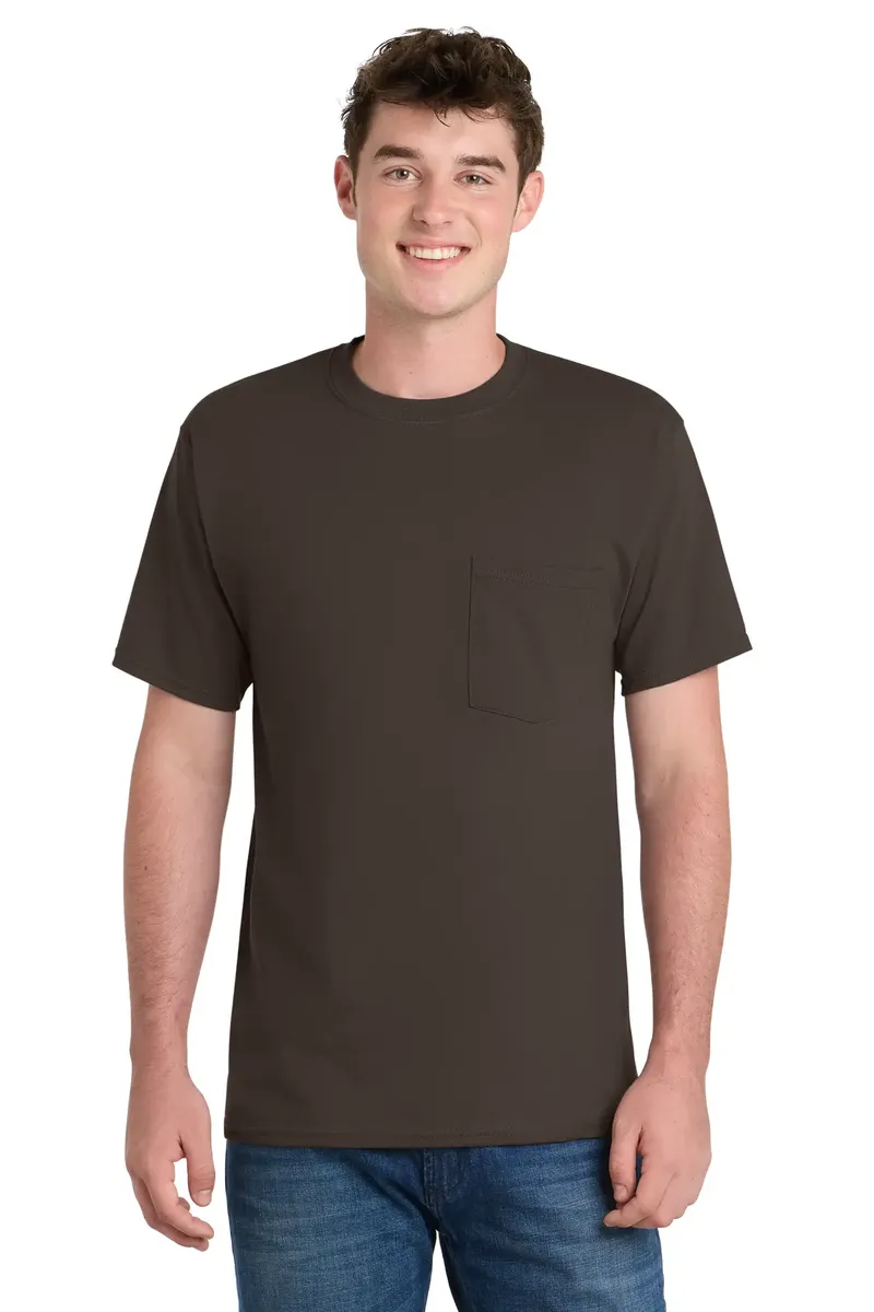 Port & Co Essential Pocket Tee. PC61P - additional view 2