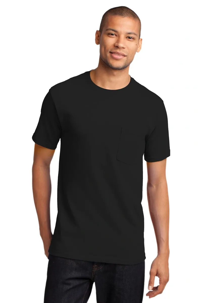 Port & Co Essential Pocket Tee. PC61P - additional view 1