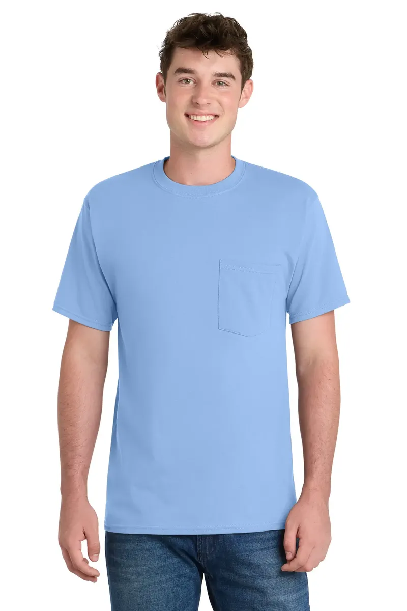 Port & Co Essential Pocket Tee. PC61P - additional view 4