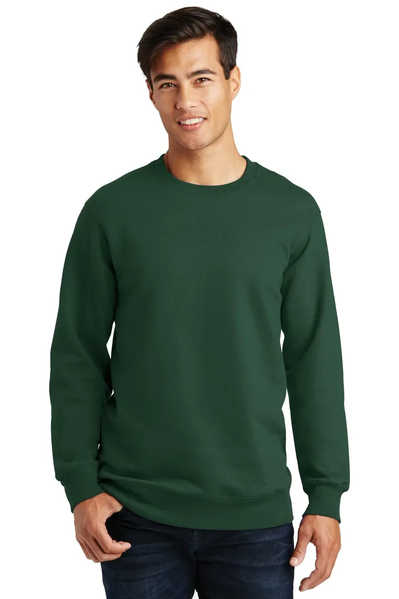Port & Co Fan Favorite Fleece Crewneck Sweatshirt. PC850 - additional view 6
