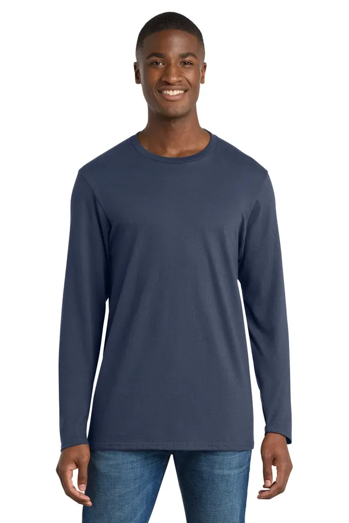 Port & Co Long Sleeve Bouncer Tee PC600LS - additional view 1
