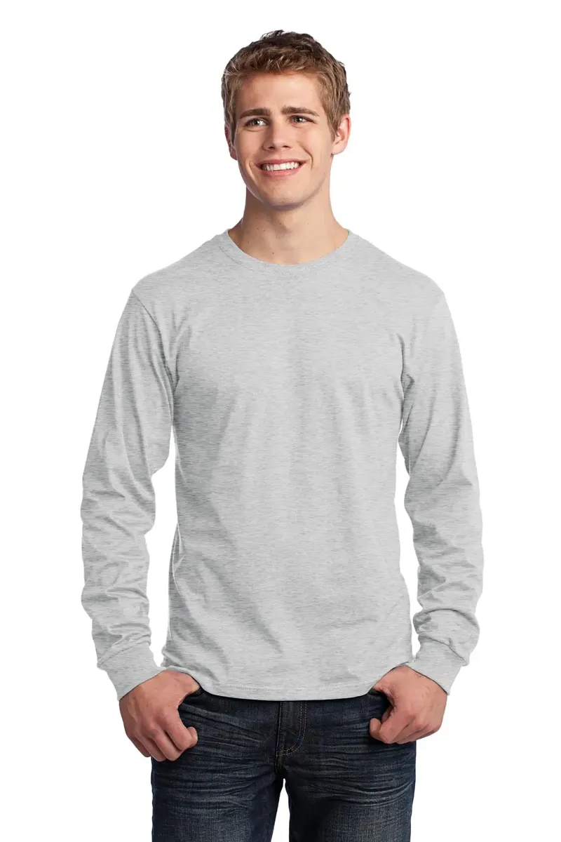 Port & Co Long Sleeve Core Cotton Tee. PC54LS - additional view 7