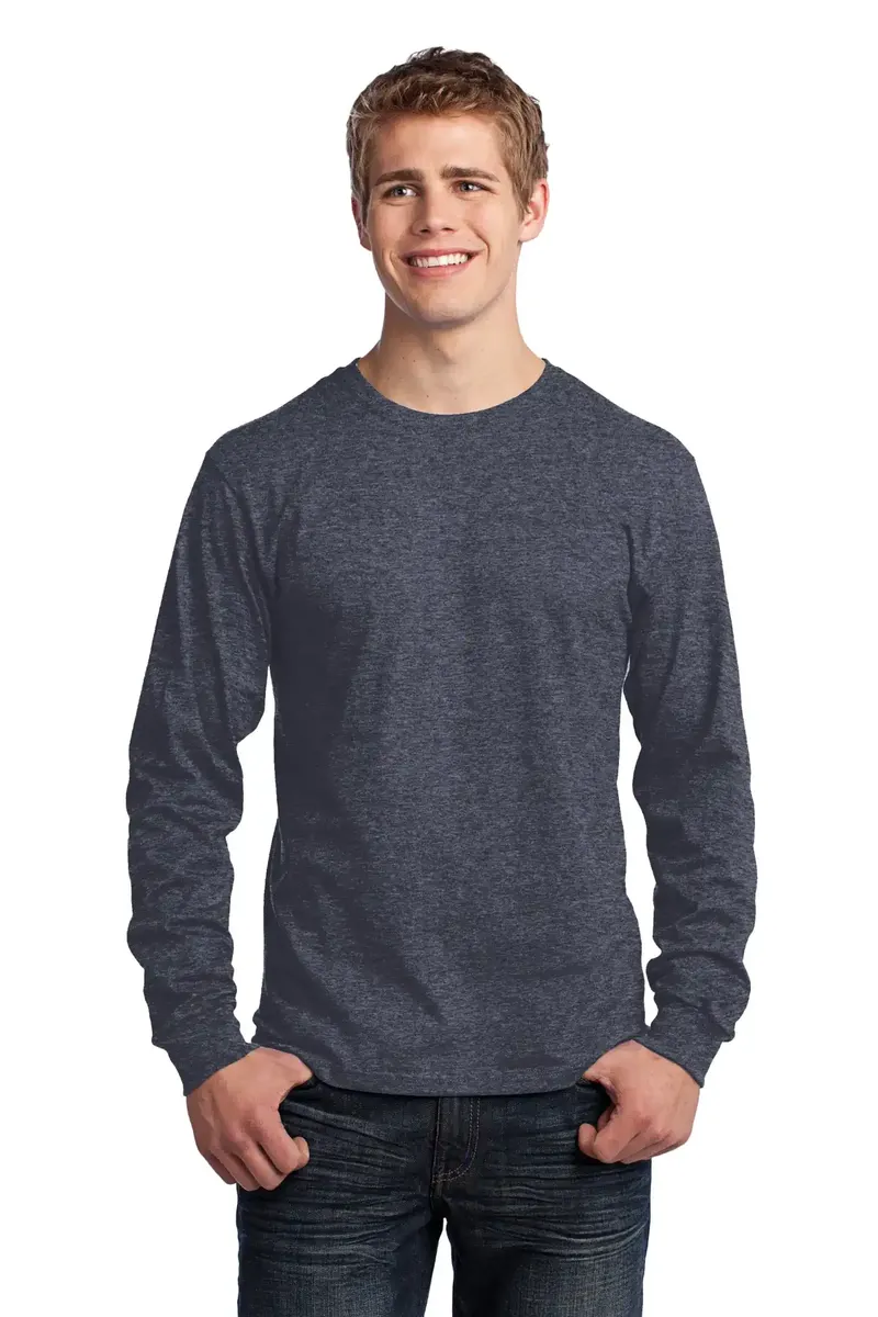Port & Co Long Sleeve Core Cotton Tee. PC54LS - additional view 13
