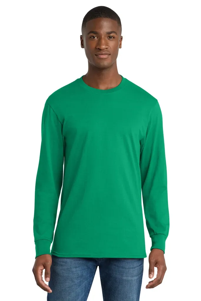 Port & Co Long Sleeve Core Cotton Tee. PC54LS - additional view 20