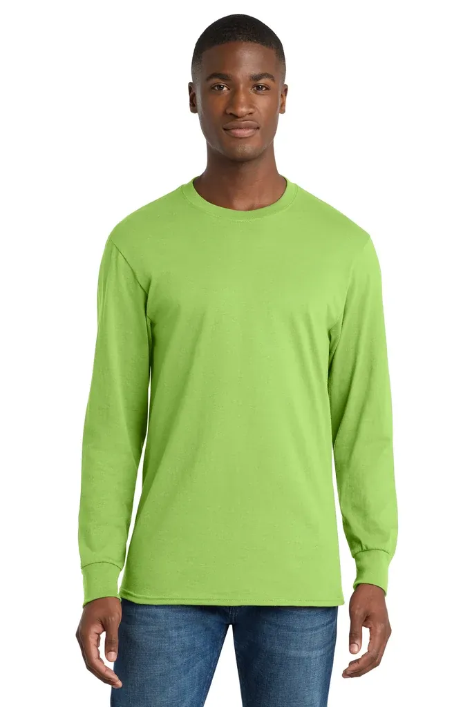 Port & Co Long Sleeve Core Cotton Tee. PC54LS - additional view 19