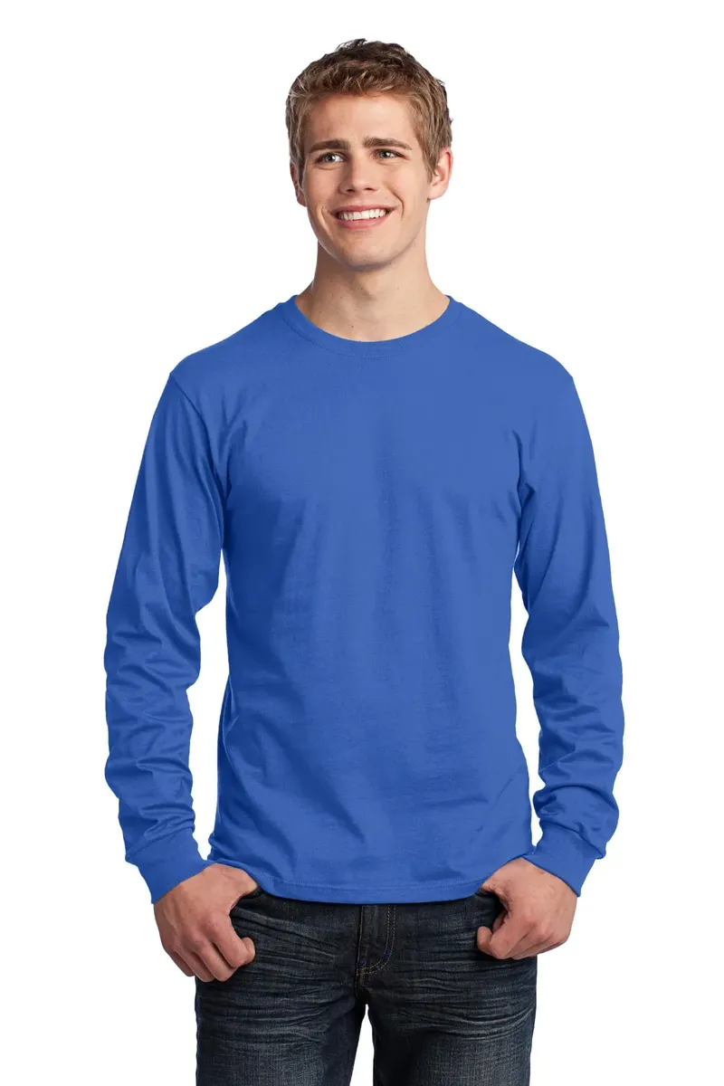 Port & Co Long Sleeve Core Cotton Tee. PC54LS - additional view 16