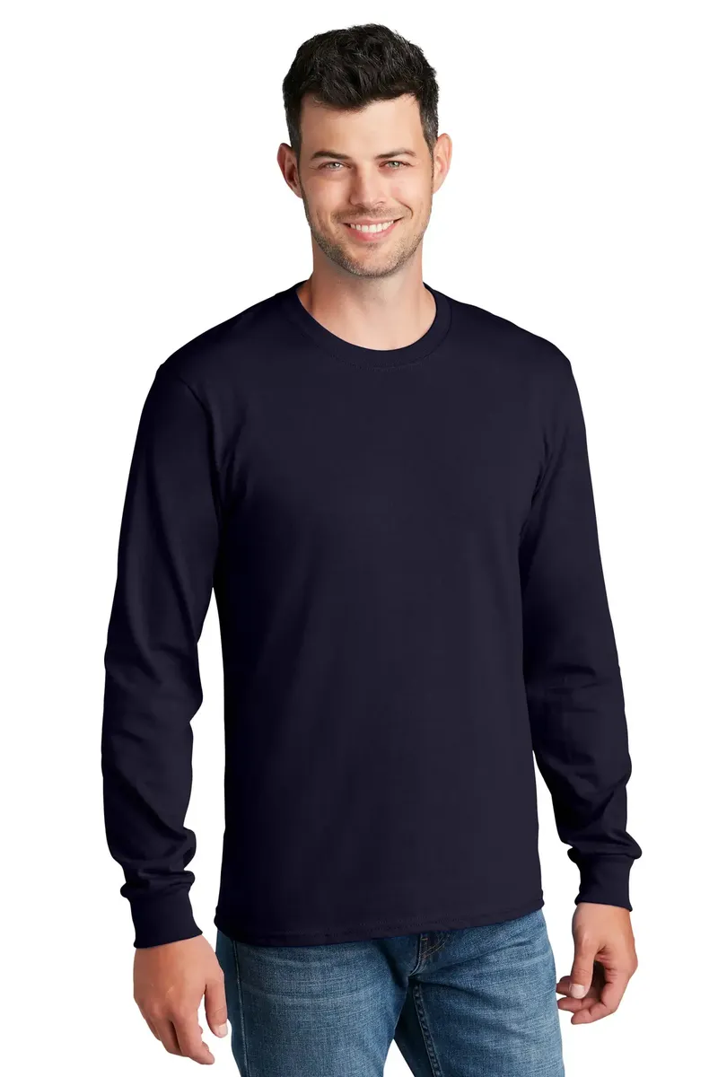 Port & Co Long Sleeve Core Cotton Tee. PC54LS - additional view 12