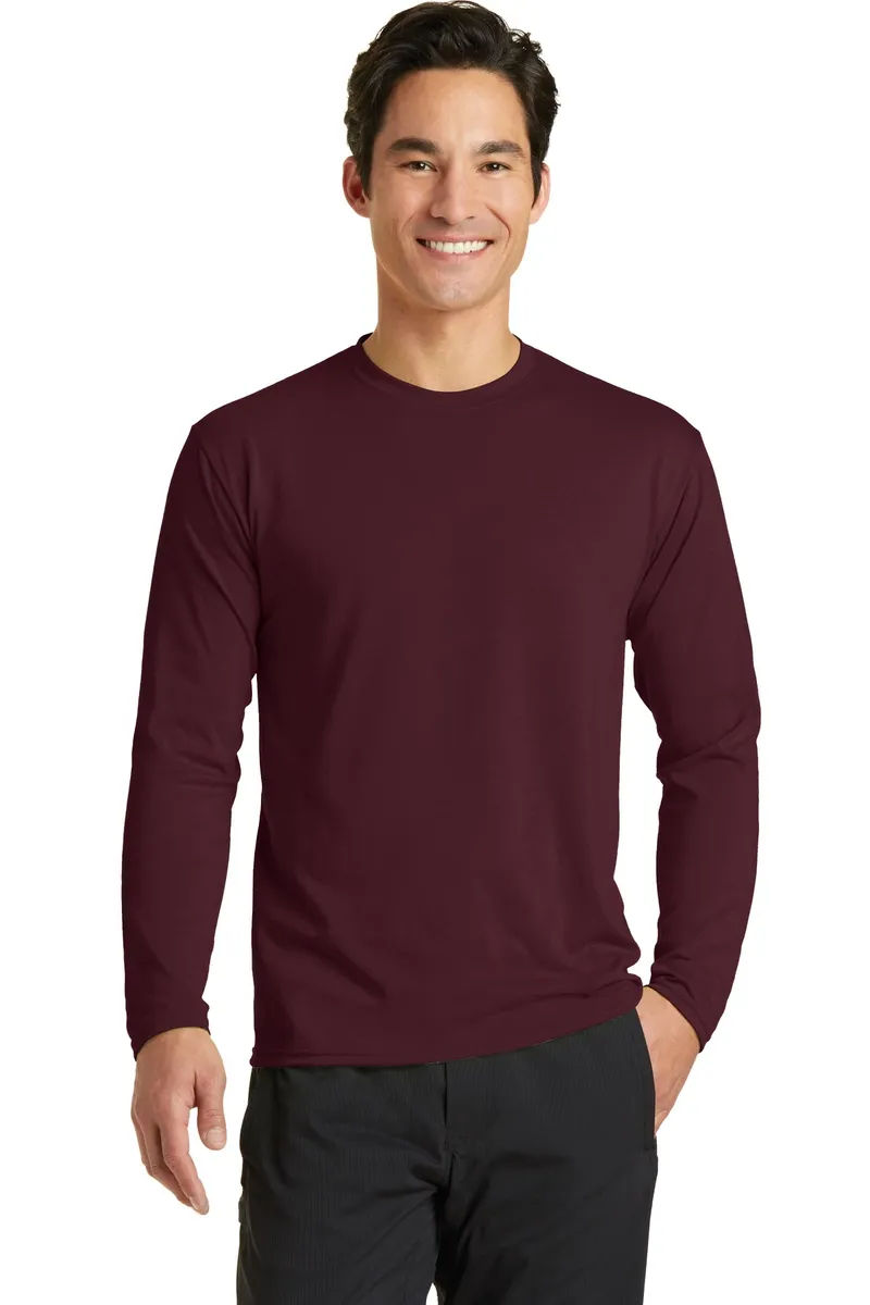 Port & Co Long Sleeve Performance Blend Tee. PC381LS - additional view 5
