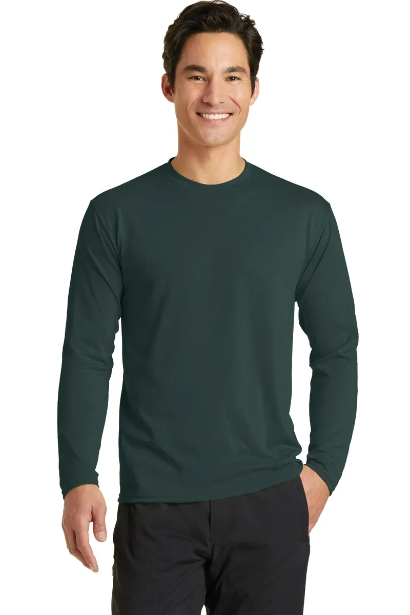 Port & Co Long Sleeve Performance Blend Tee. PC381LS - additional view 8