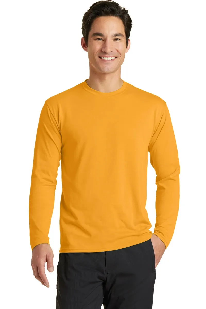 Port & Co Long Sleeve Performance Blend Tee. PC381LS - additional view 13