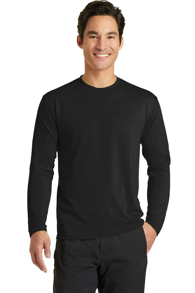 Port & Co Long Sleeve Performance Blend Tee. PC381LS - additional view 6