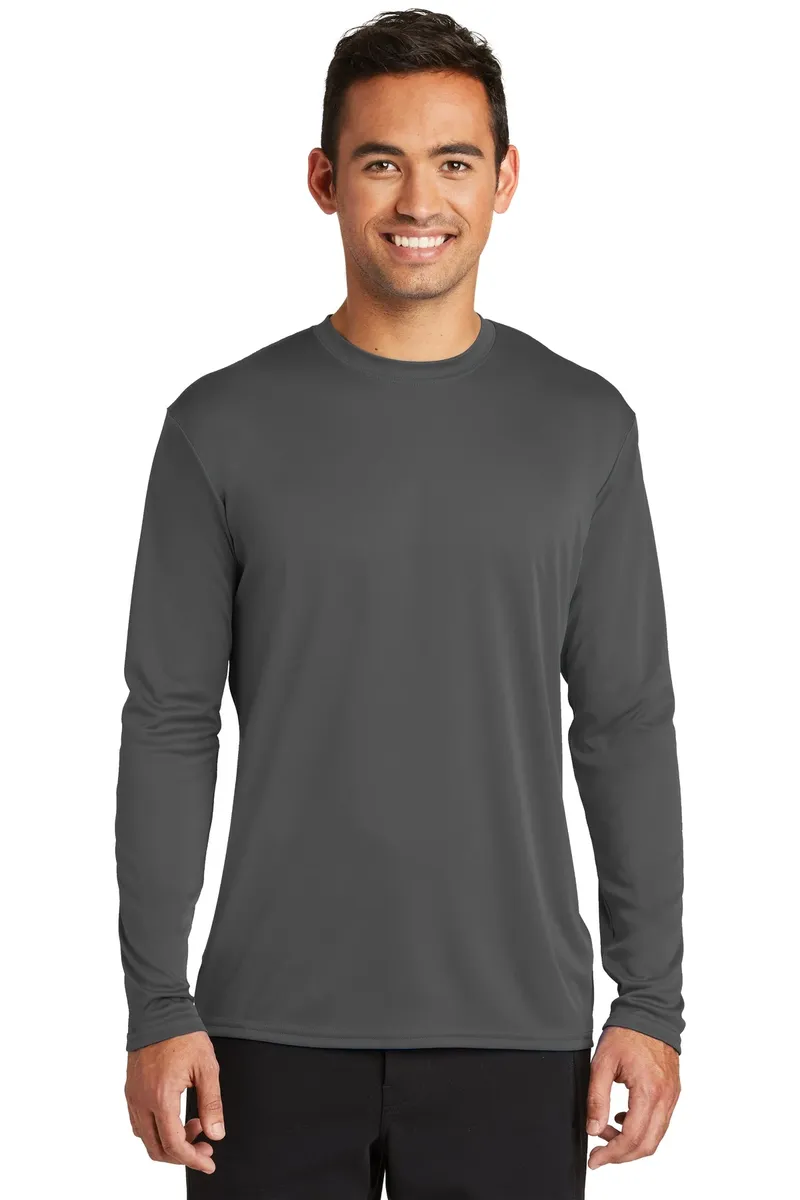 Port & Co Long Sleeve Performance Tee. PC380LS