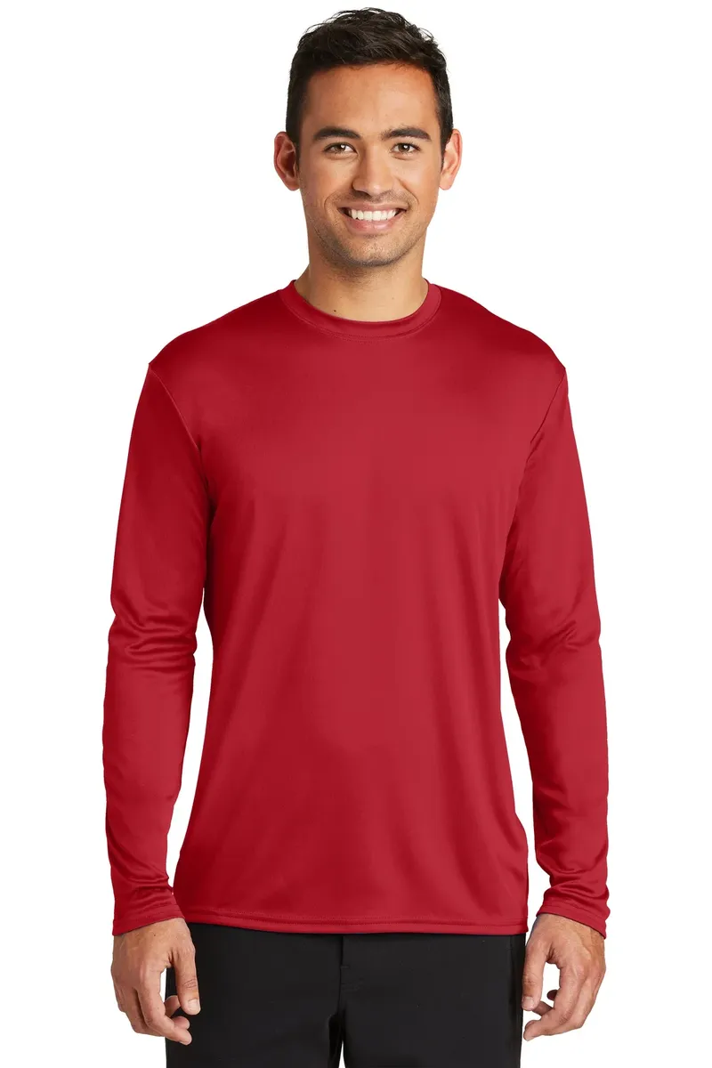 Port & Co Long Sleeve Performance Tee. PC380LS - additional view 5