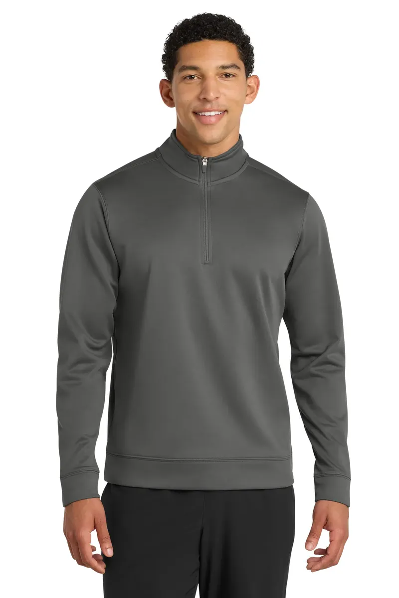 Port & Co Performance Fleece 1/4-Zip Pullover Sweatshirt. PC590Q
