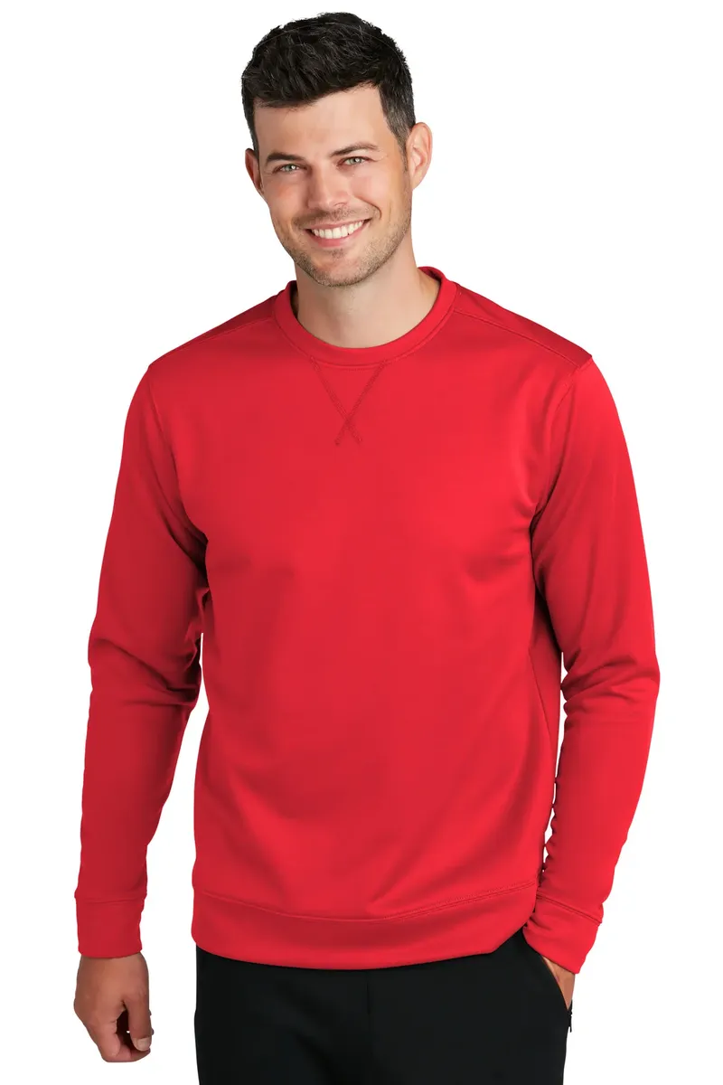 Port & Co Performance Fleece Crewneck Sweatshirt. PC590 - additional view 5