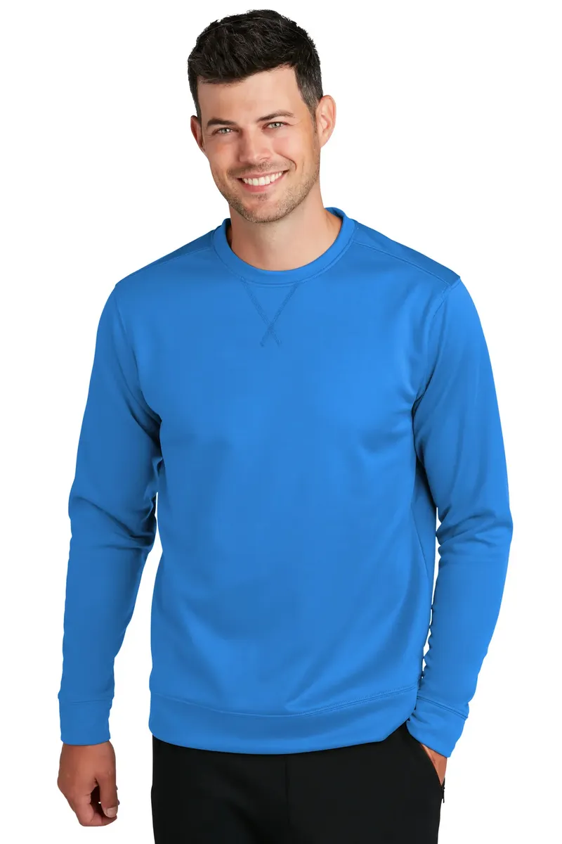 Port & Co Performance Fleece Crewneck Sweatshirt. PC590
