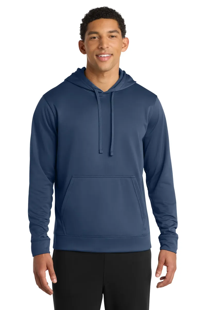 Port & Co Performance Fleece Pullover Hooded Sweatshirt. PC590H - additional view 2