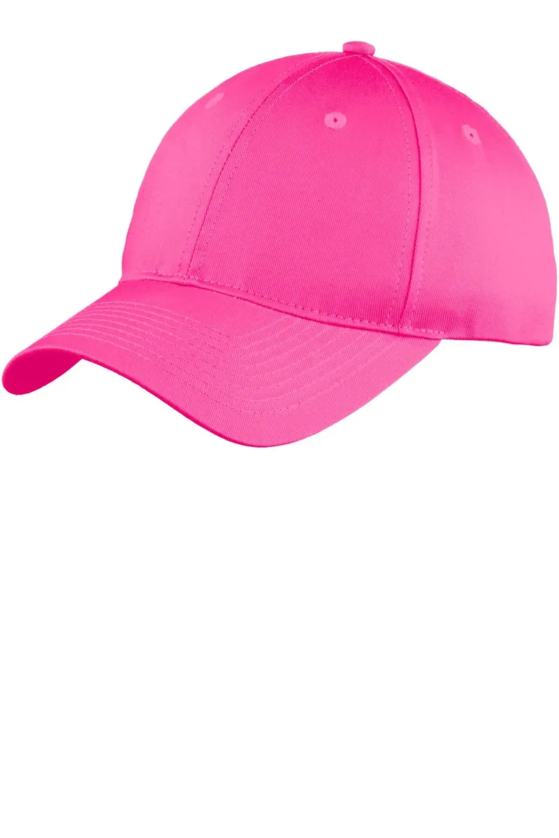 Port & Co Six-Panel Unstructured Twill Cap. C914 - additional view 8