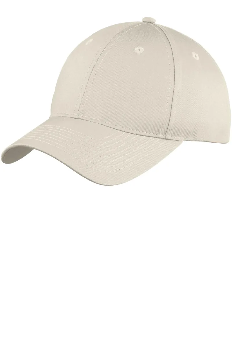 Port & Co Six-Panel Unstructured Twill Cap. C914 - additional view 1
