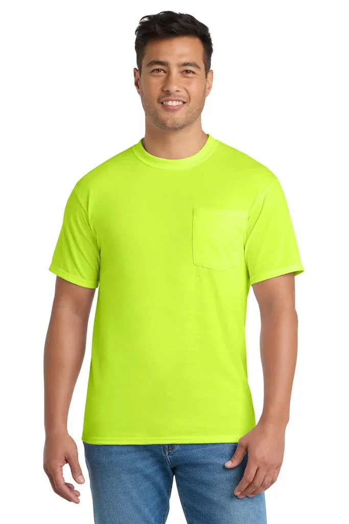 Port & Co Tall Core Blend Pocket Tee. PC55PT - additional view 12