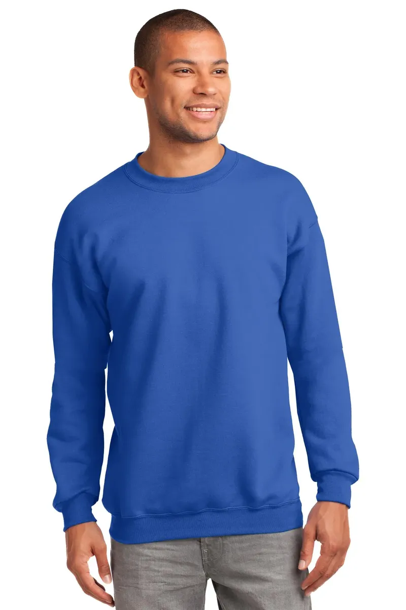 Port & Co Tall Essential Fleece Crewneck Sweatshirt. PC90T - additional view 11